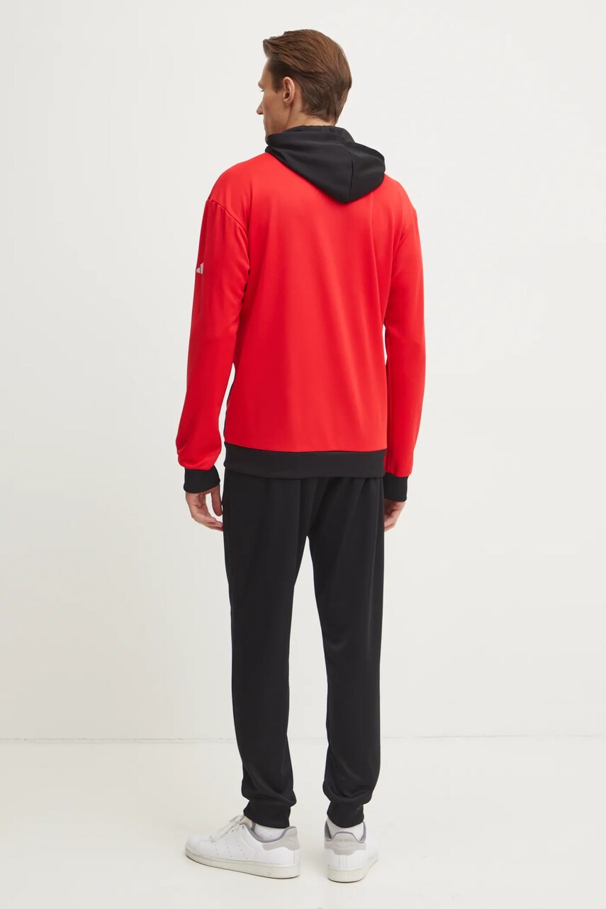 Спортивний костюм adidas DK TT TS чоловічий колір червоний JI8891