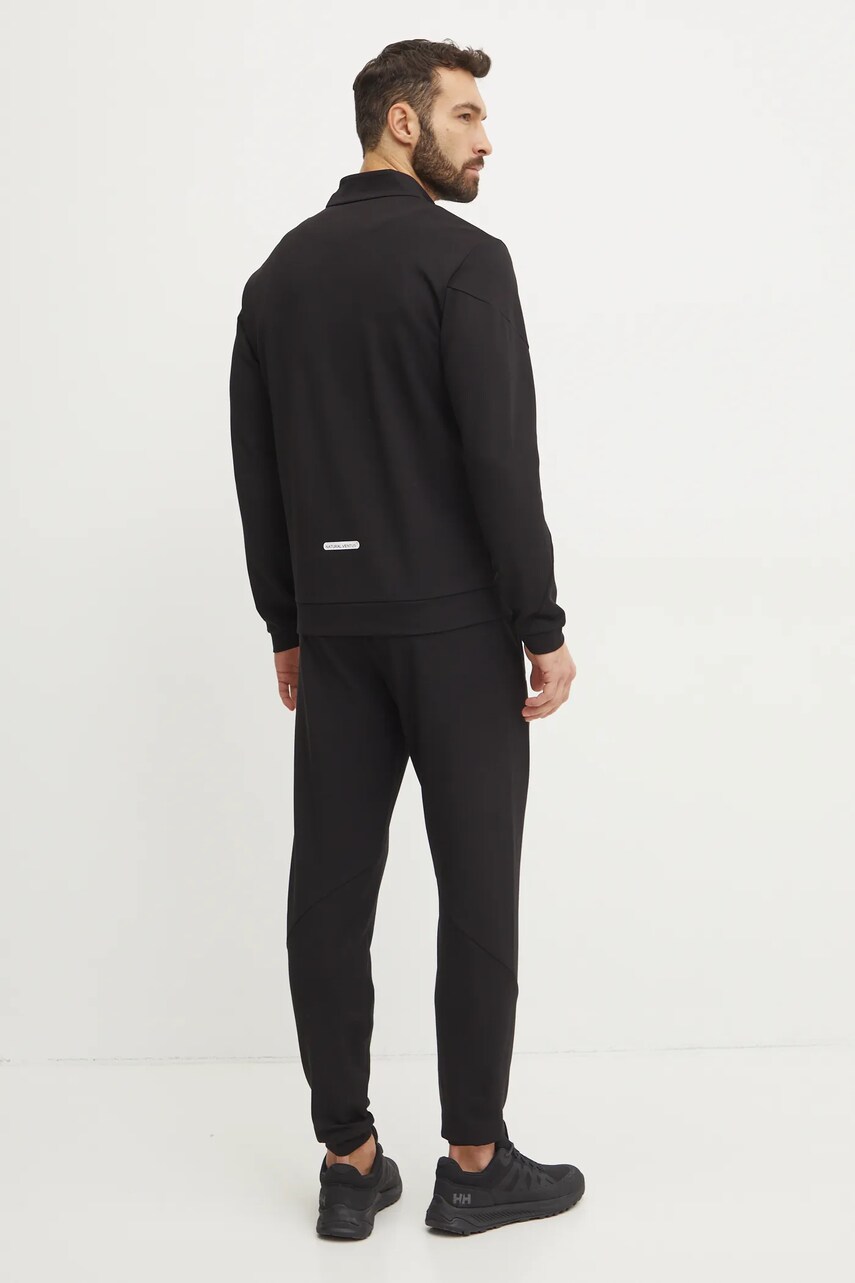 Спортивний костюм EA7 Emporio Armani чоловічий колір чорний AF12501.7M000130
