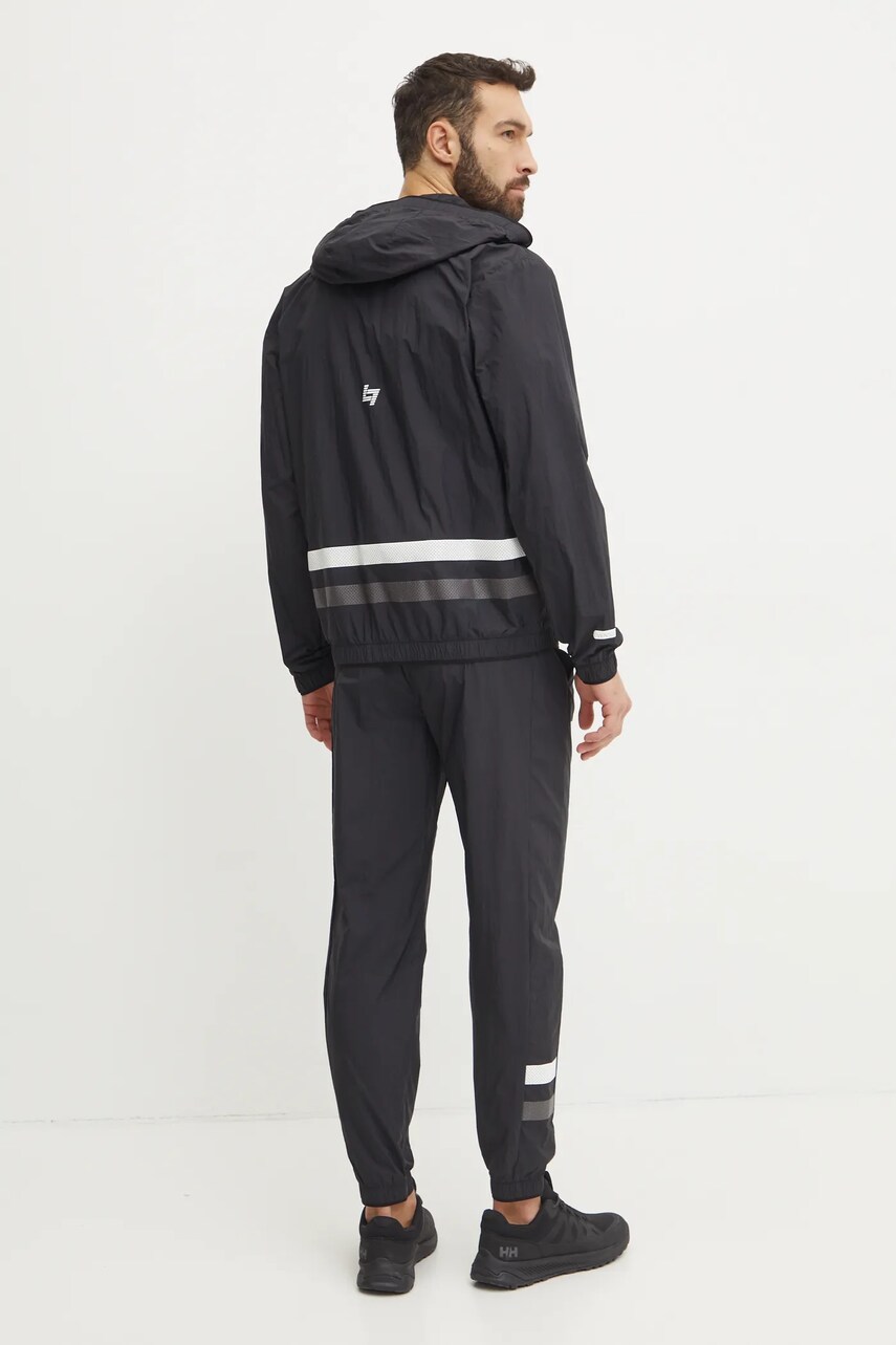 Спортивний костюм EA7 Emporio Armani чоловічий колір чорний AF12453.7M000077
