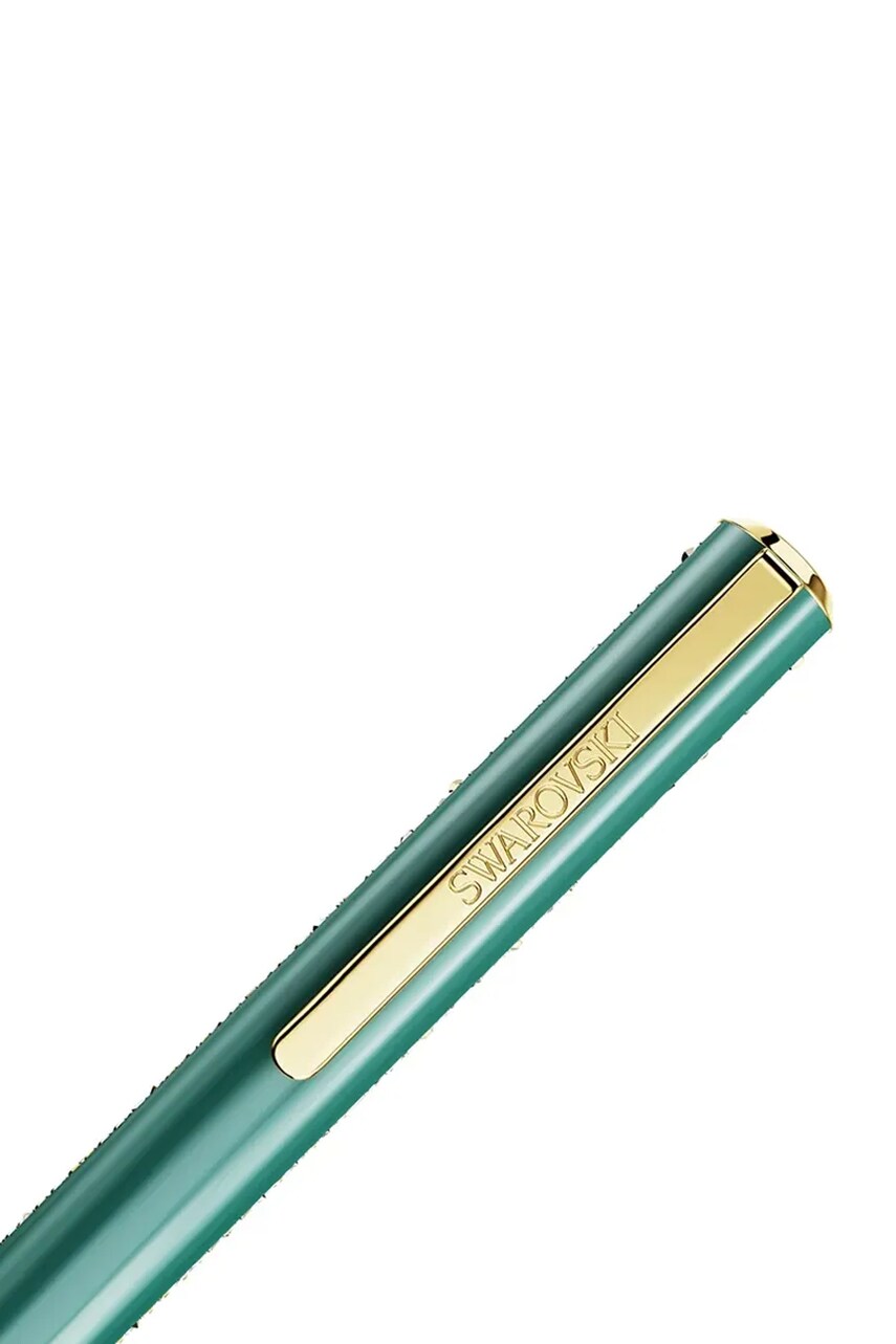Кулькова ручка Swarovski SHIMMER колір зелений 5707708