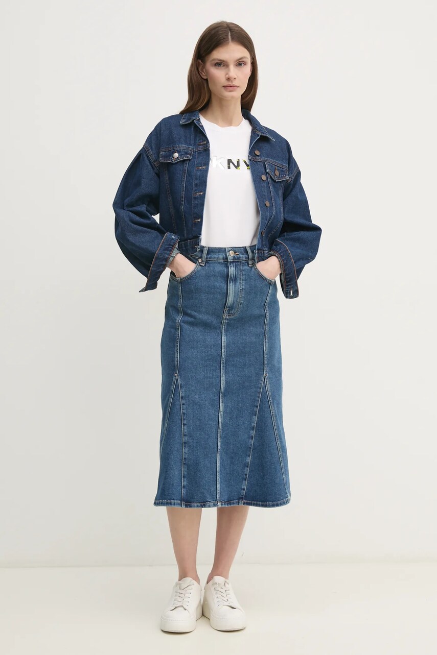 Футболка Dkny жіноча колір білий P4KHAWNA