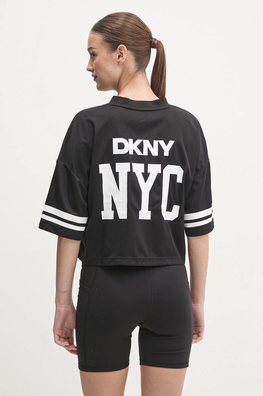 Футболка Dkny жіноча колір чорний DP5T1028