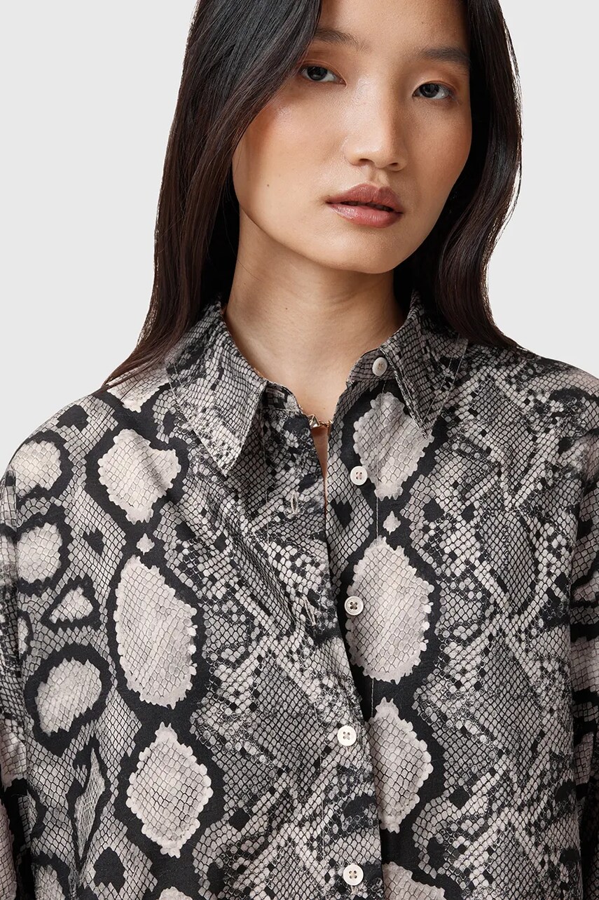 Сорочка AllSaints CHARLI жіноча regular класичний комір W006PC