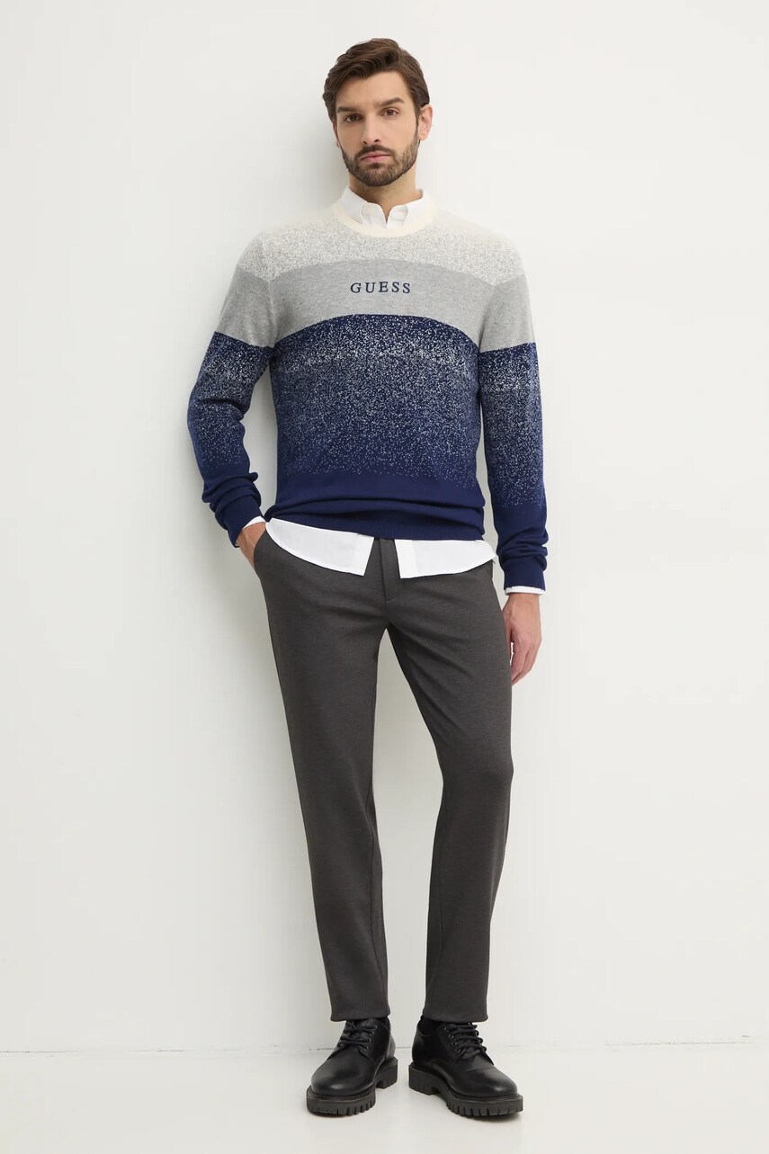 Бавовняна сорочка Tommy Hilfiger чоловіча колір білий slim класичний комір MW0MW38137