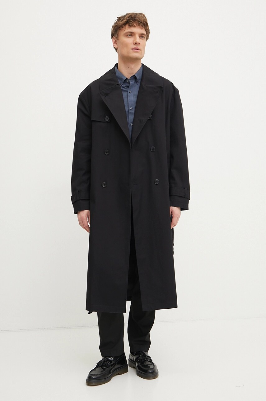 Бавовняна сорочка Michael Kors чоловіча slim комір button-down CR5400HGXG