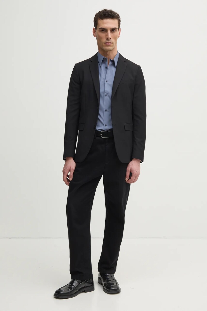 Сорочка Calvin Klein чоловіча slim класичний комір LV04LB145G
