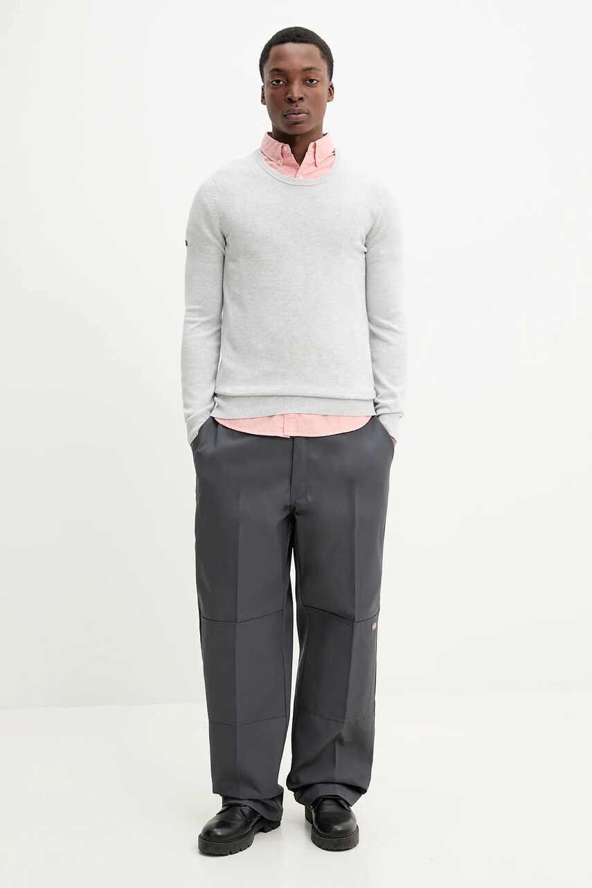 Бавовняна сорочка Superdry чоловіча колір помаранчевий regular комір button-down M4010944A-F5M