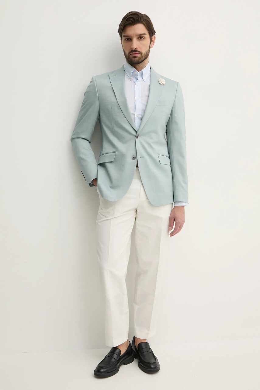 Сорочка Hackett London чоловіча relaxed класичний комір HM3010261
