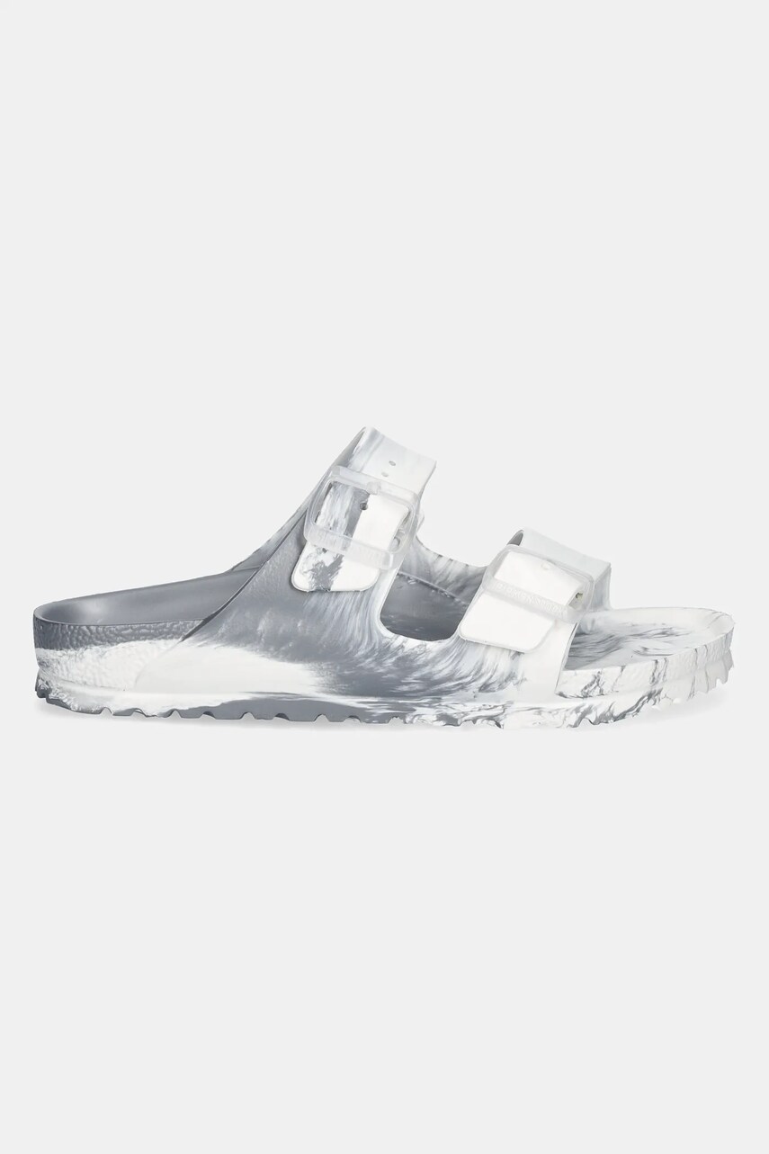 Шльопанці Birkenstock Arizona EVA Metallic жіночі колір срібний 1029660