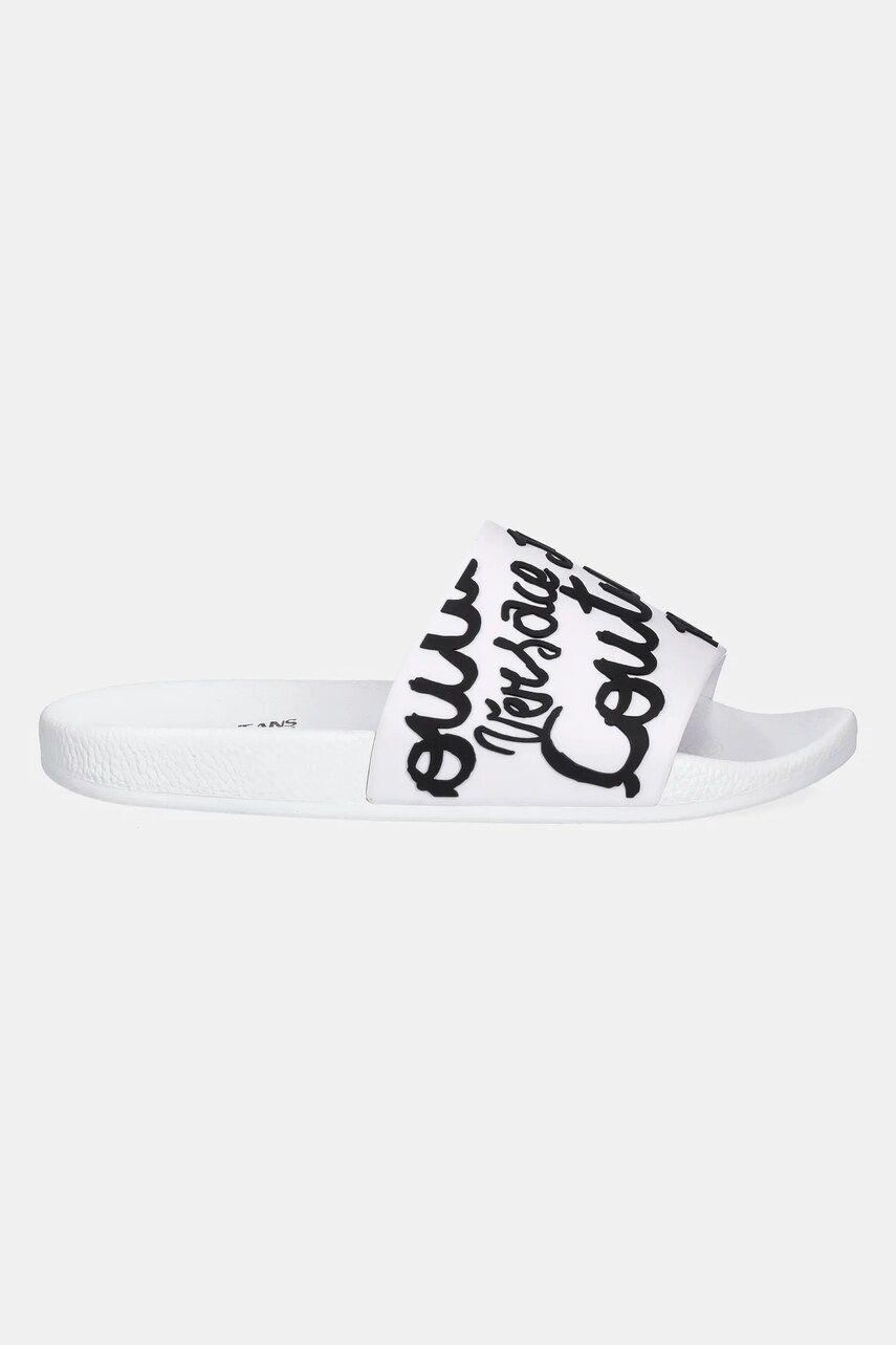 Шльопанці Versace Jeans Couture жіночі колір білий 78VA3SQ1 71352 L02