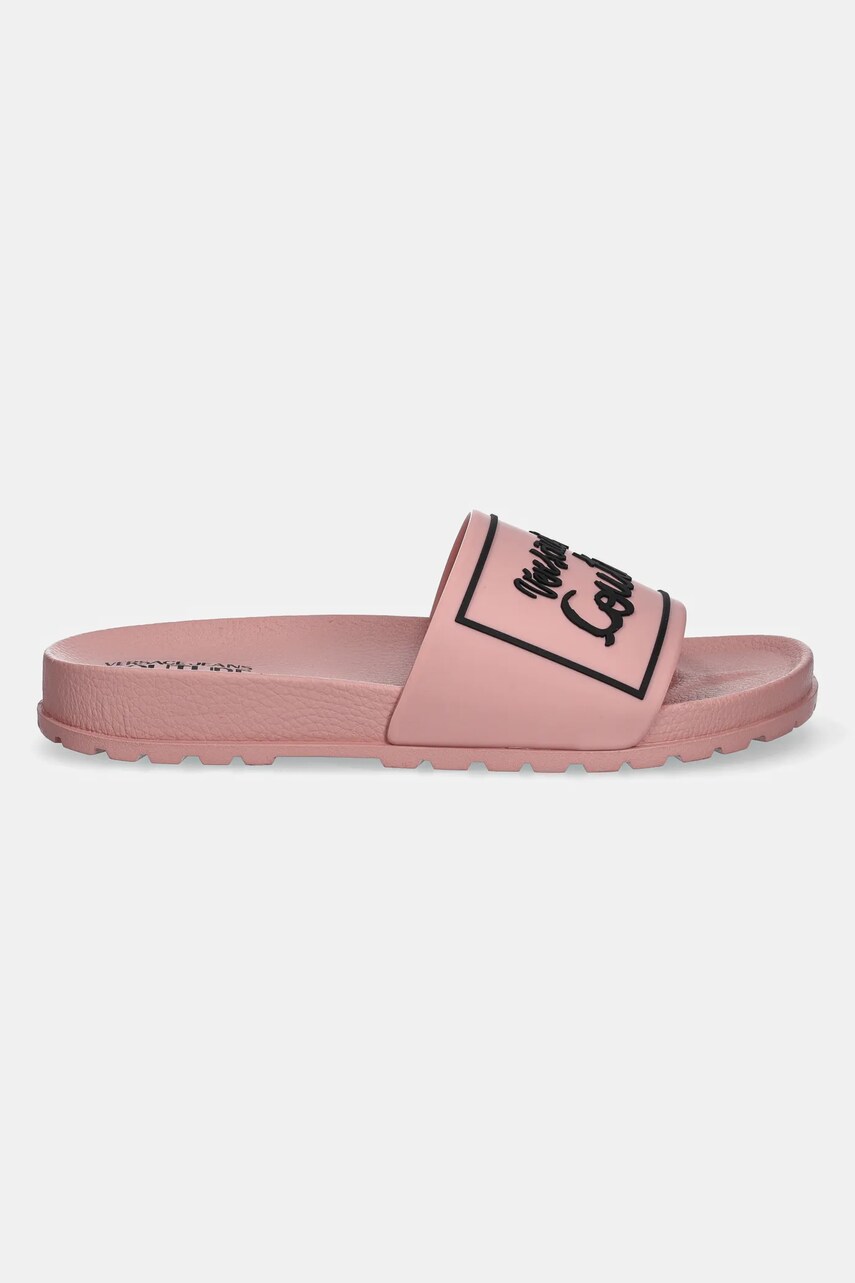 Шльопанці Versace Jeans Couture жіночі колір рожевий 78VA3SQ2 71352 489