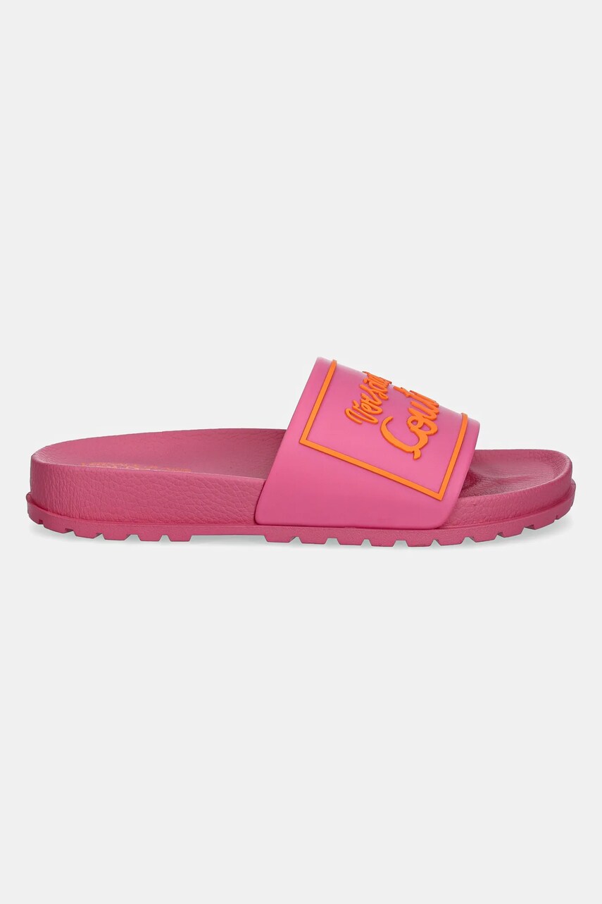 Шльопанці Versace Jeans Couture жіночі колір рожевий 78VA3SQ2 71352 494