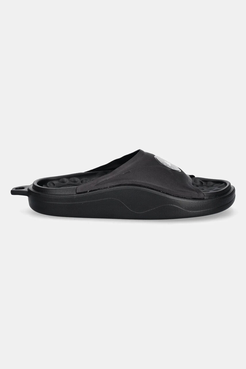Шльопанці adidas by Stella McCartney Slide жіночі колір чорний JS0265
