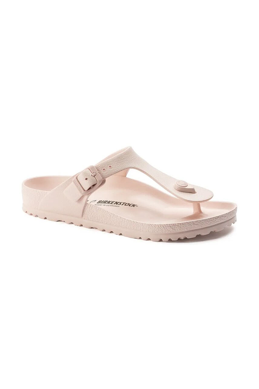 В'єтнамки Birkenstock Gizeh EVA жіночі колір рожевий на плоскому ходу 1014569