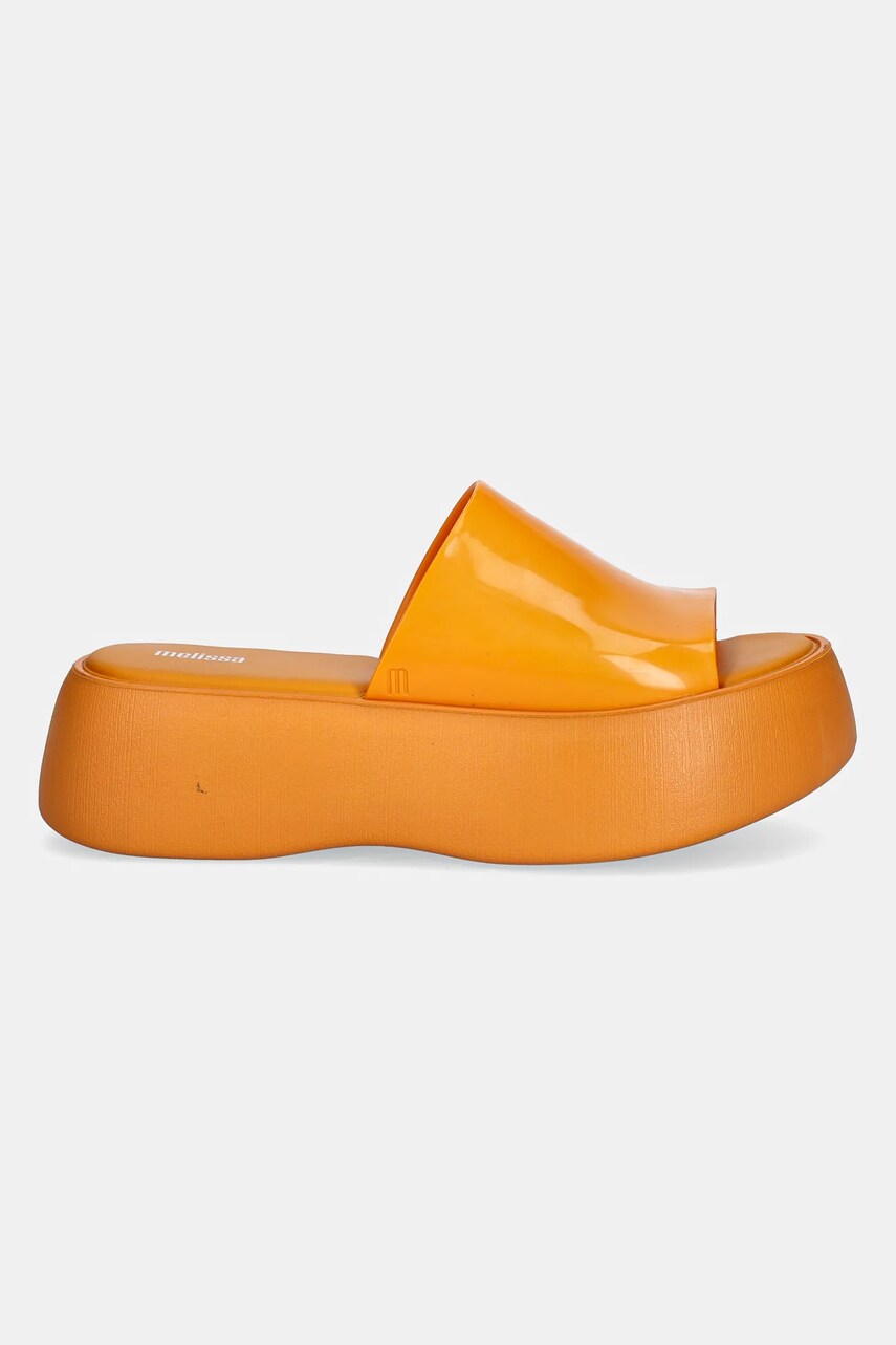 Шльопанці Melissa Becky жіночі колір помаранчевий на платформі M 32818.AO458