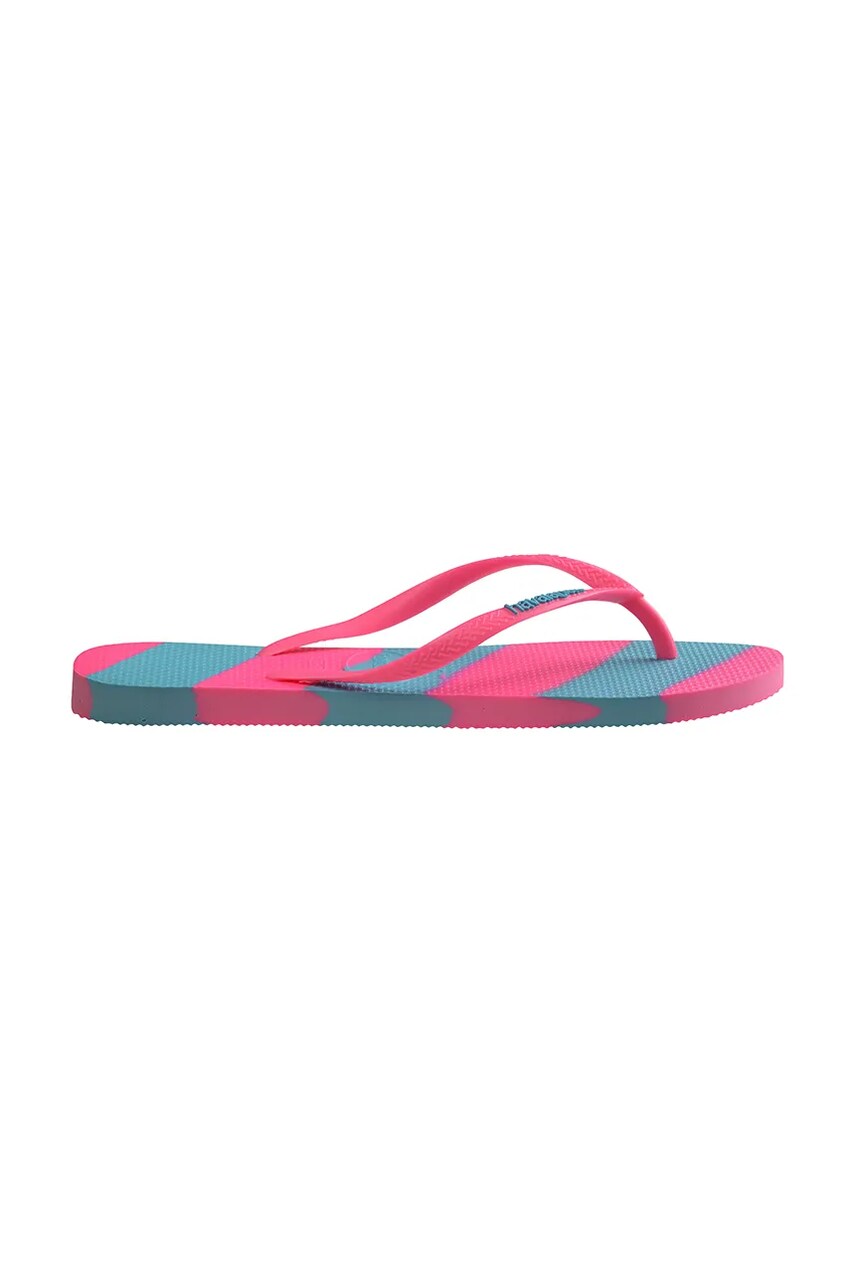 В'єтнамки Havaianas SLIM COLOR FUN жіночі колір рожевий на плоскому ходу 4149323-5569