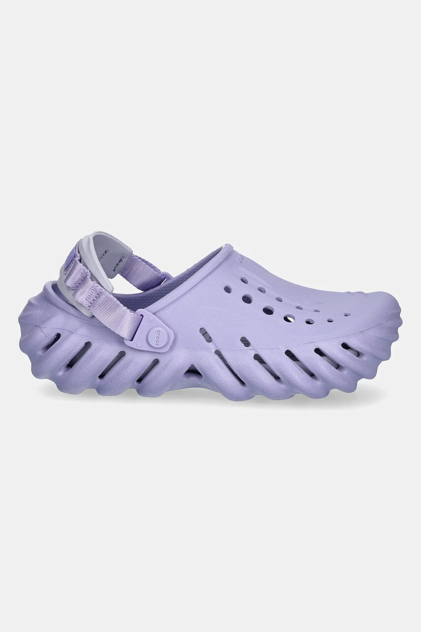 Шльопанці Crocs X - (Echo) Clog жіночі колір фіолетовий 207937