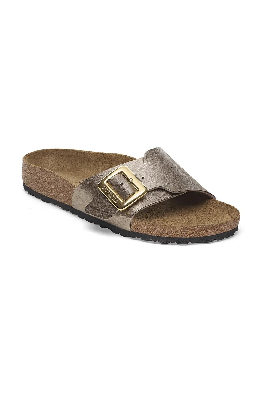 Шльопанці Birkenstock Catalina Graceful Cushion Buckle жіночі колір бежевий 1029416