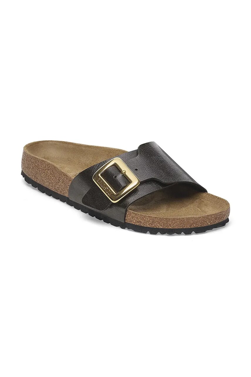 Шльопанці Birkenstock Catalina Graceful Cushion Buckle жіночі колір чорний 1029481