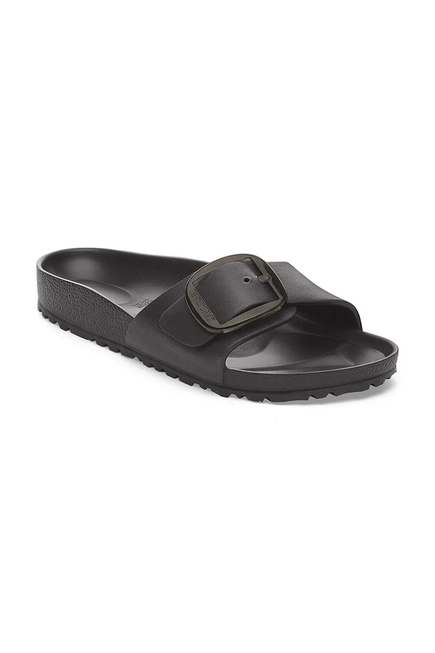 Шльопанці Birkenstock Madrid Big Buckle EVA жіночі колір чорний 1029635