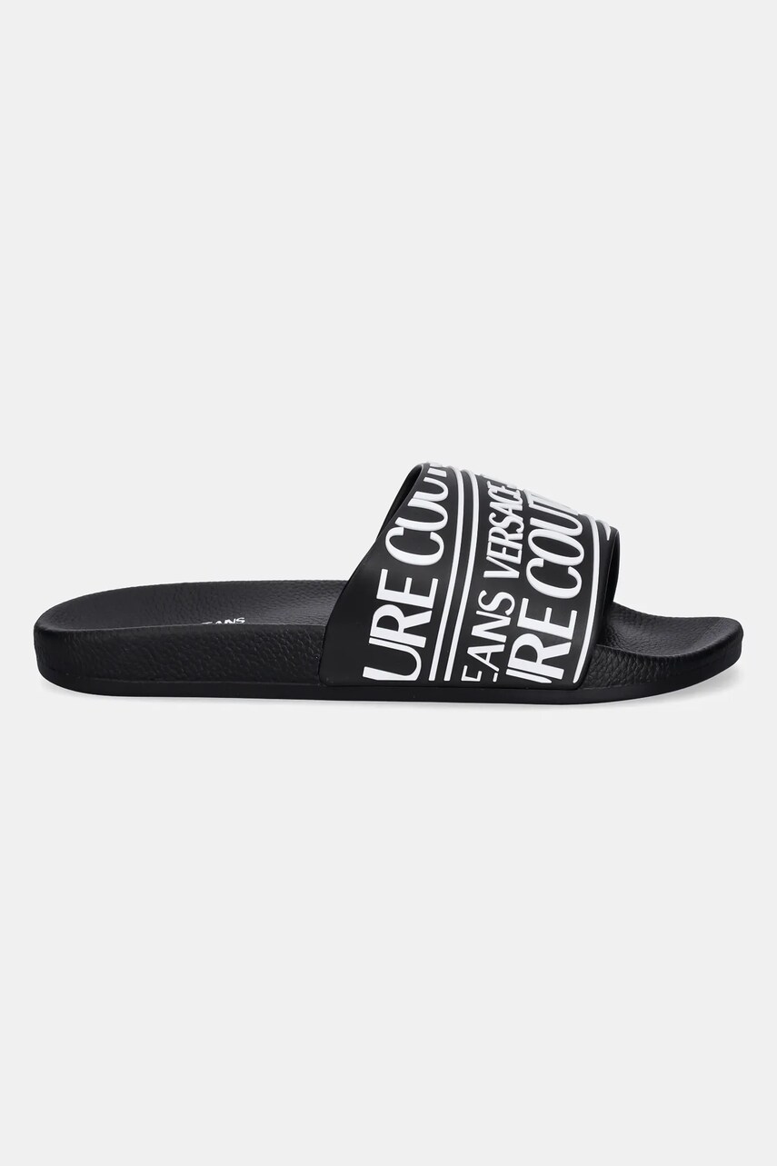 Шльопанці Versace Jeans Couture чоловічі колір чорний 78YA3SQ1 71352 899