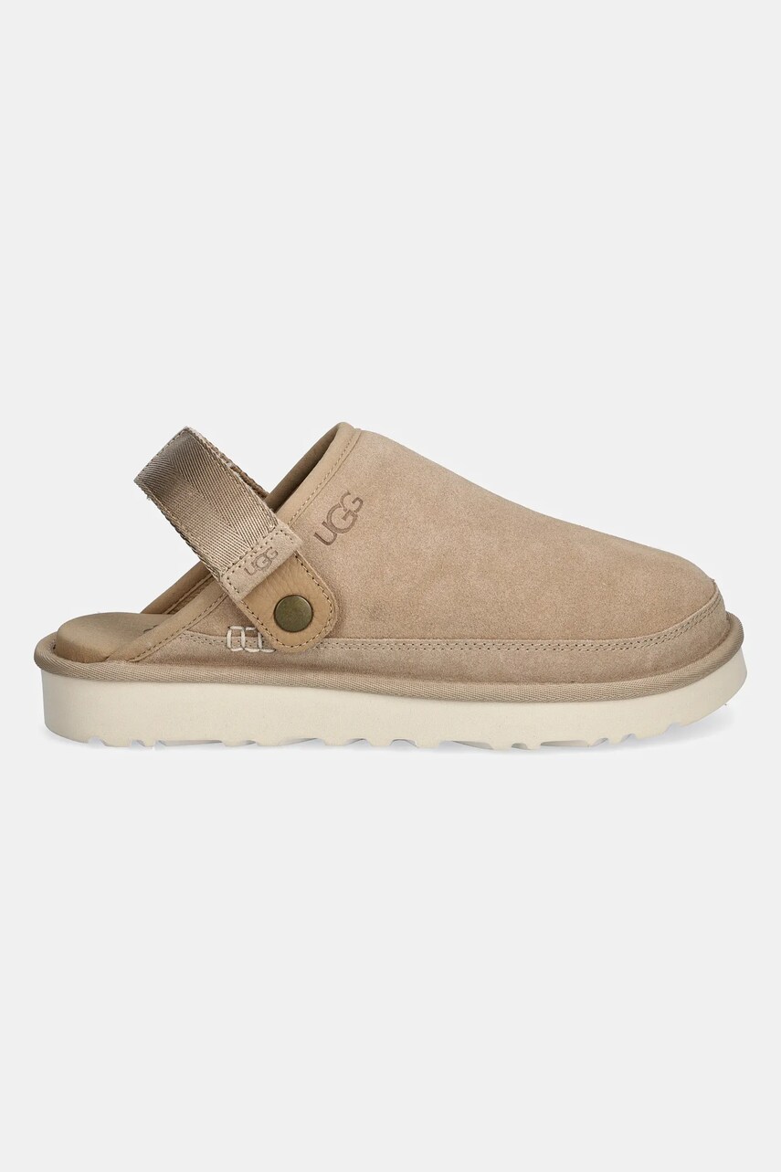 Шльопанці UGG Goldencoast Clog II чоловічі колір бежевий 1166915-SAN