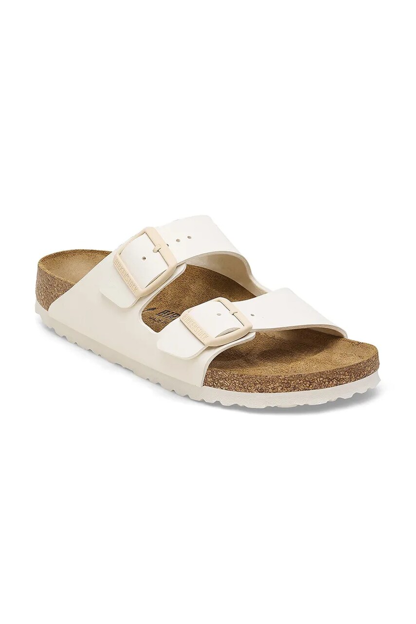 Шльопанці Birkenstock Arizona Birko-Flor колір бежевий 1027346