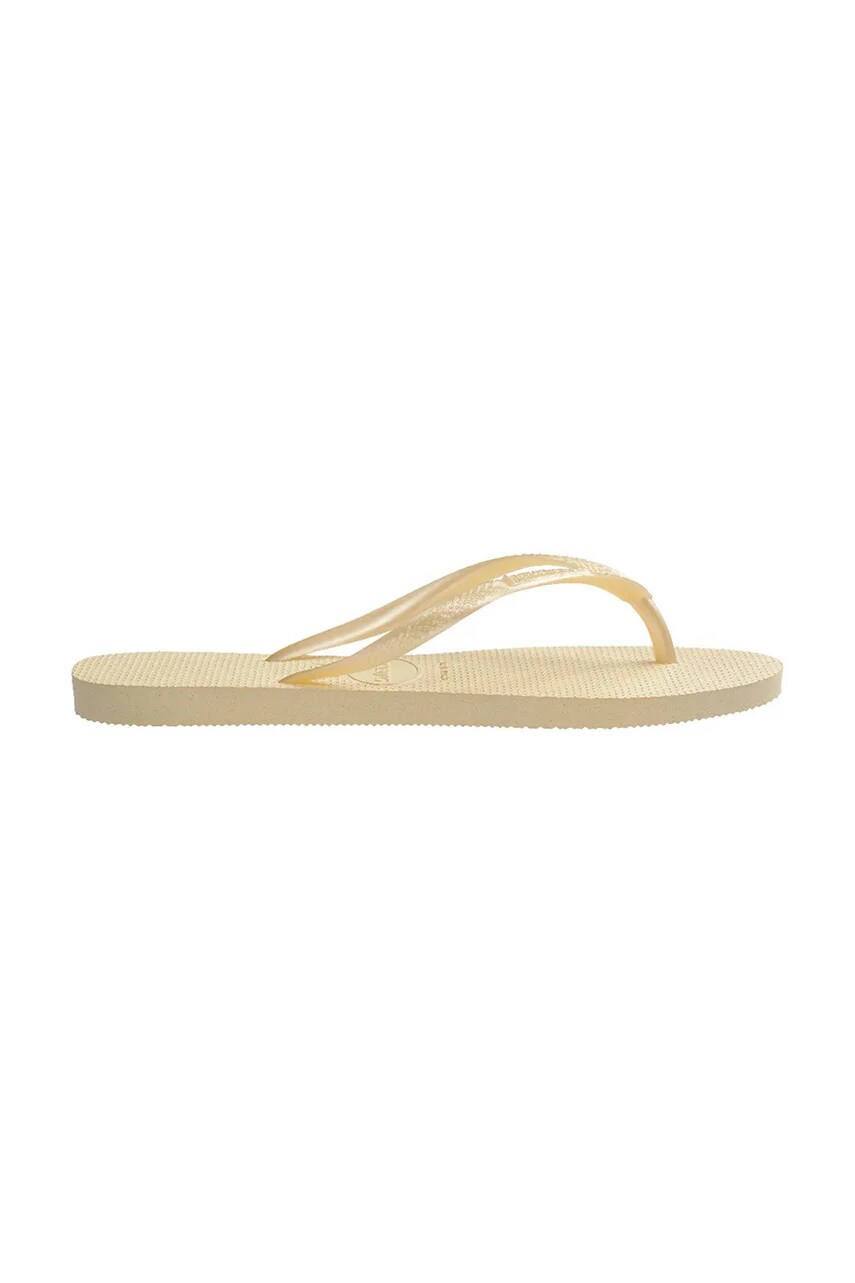 Шльопанці Havaianas SLIM колір бежевий 4000030.9256