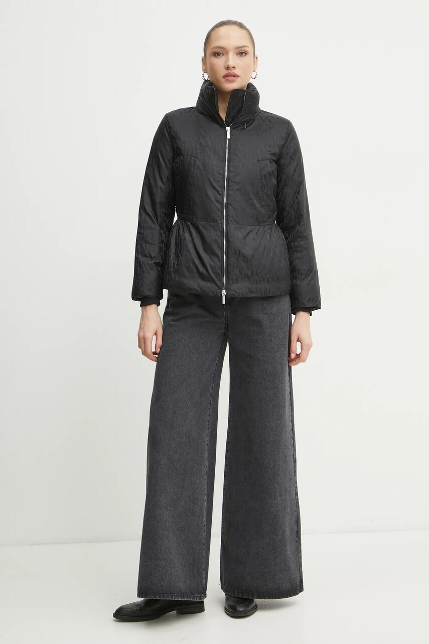 Куртка Armani Exchange колір чорний зимова XW000213 AF10852
