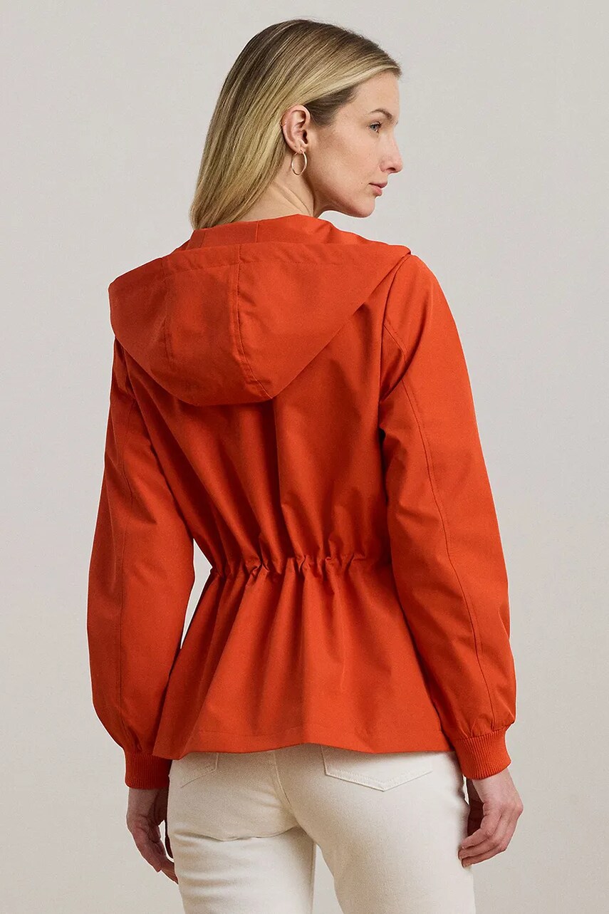 Куртка Lauren Ralph Lauren жіноча колір помаранчевий перехідна 297967133