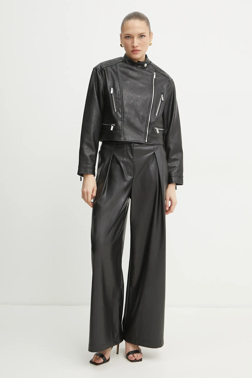 Куртка Twinset колір чорний перехідна 251TP2560