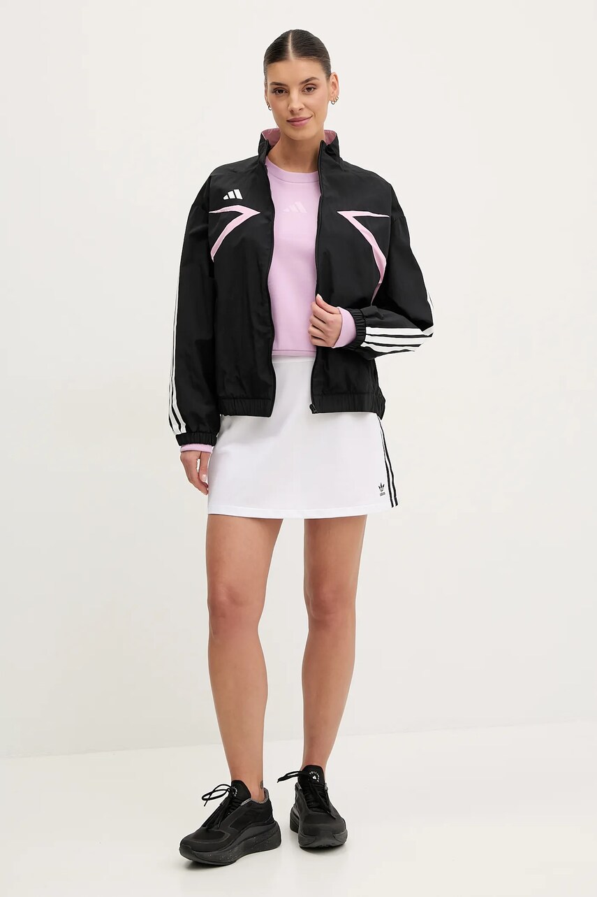 Куртка adidas Tiro колір чорний перехідна JG4142