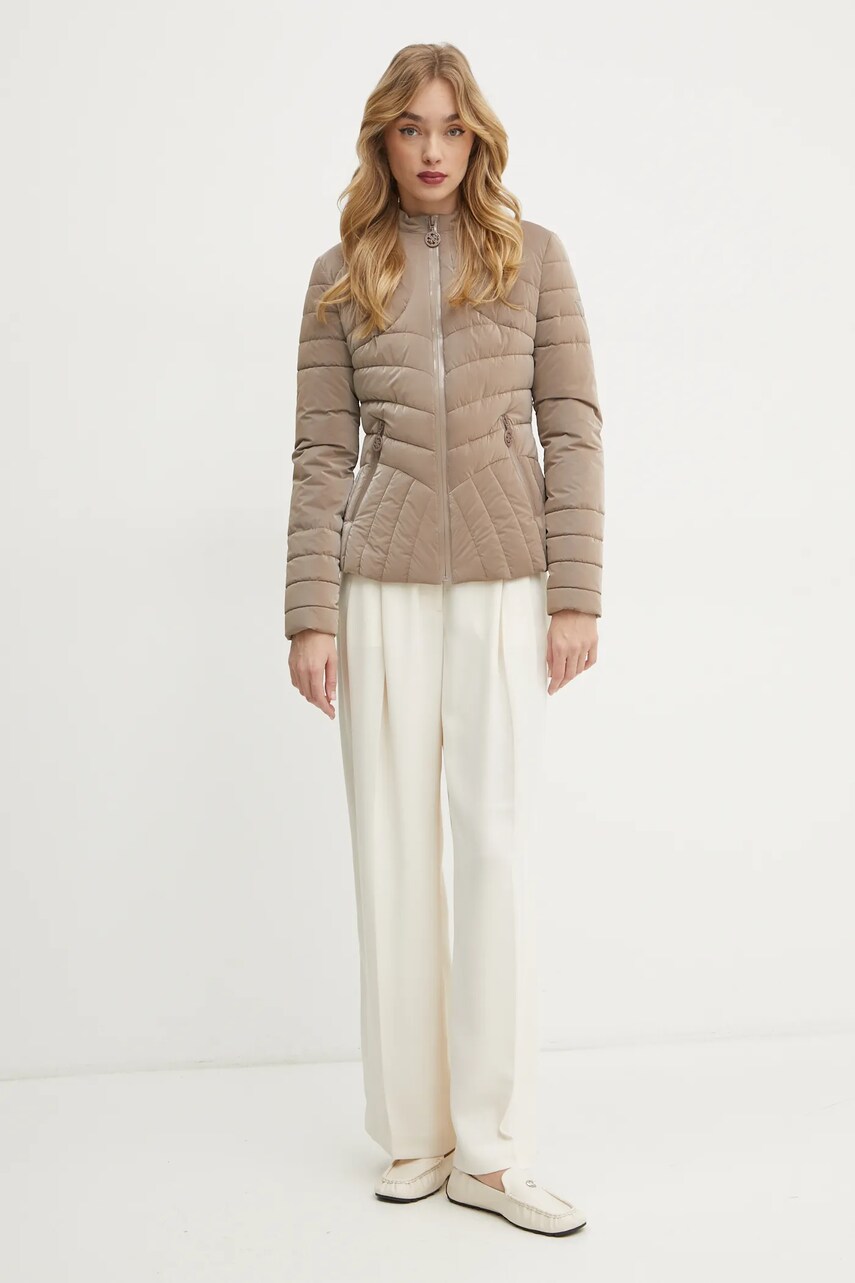Куртка Guess HELENA жіноча колір бежевий зимова W5RL61 WH0V0