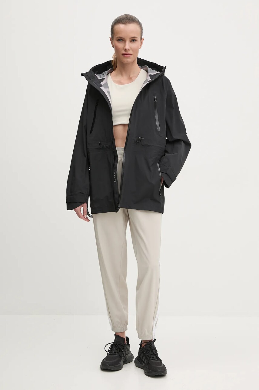 Дощовик adidas by Stella McCartney TrueNature жіноча колір чорний JF6032
