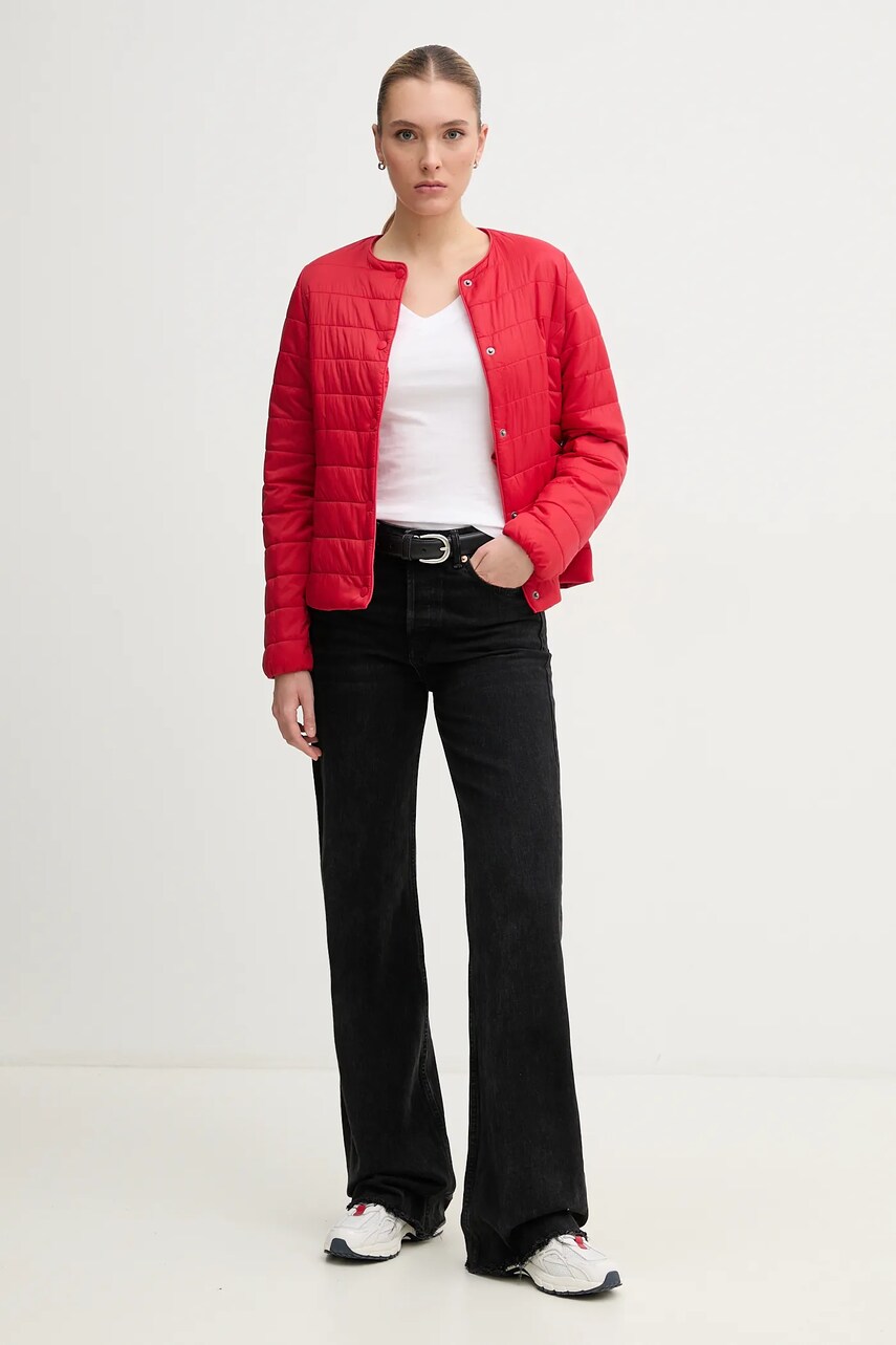 Куртка Pepe Jeans JANE колір червоний перехідна PL402585