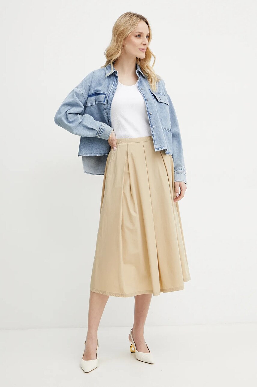 Джинсова сорочка Weekend Max Mara жіноча regular класичний комір 2515111151600