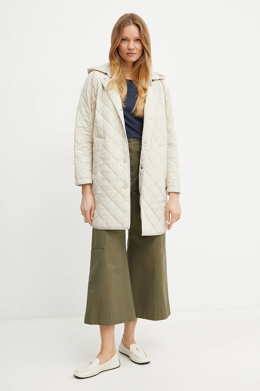 Куртка Weekend Max Mara колір бежевий перехідна 2515491011600