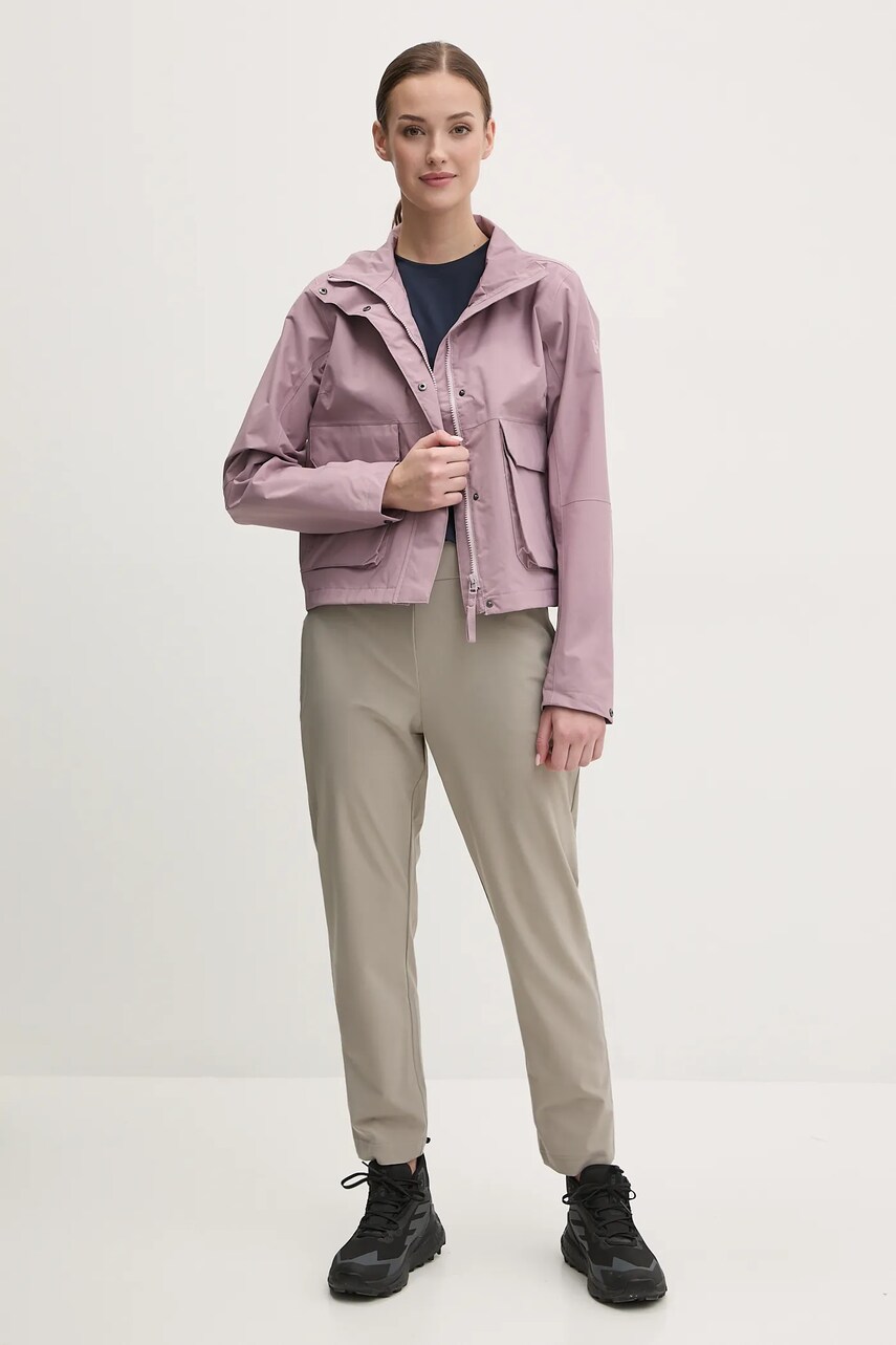 Куртка outdoor Helly Hansen Escape колір рожевий 54325