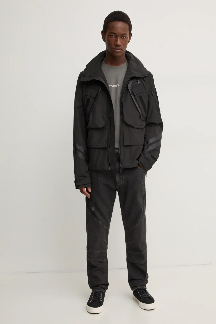 Куртка G-Star Raw чоловіча колір чорний перехідна D25450-D737