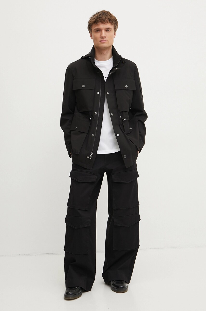 Парка Michael Kors колір чорний перехідна CR5208948J