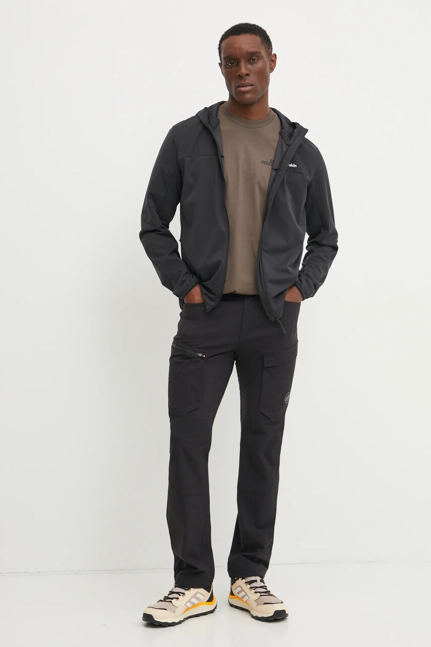 Спортивна куртка Jack Wolfskin Feldberg колір чорний A63970