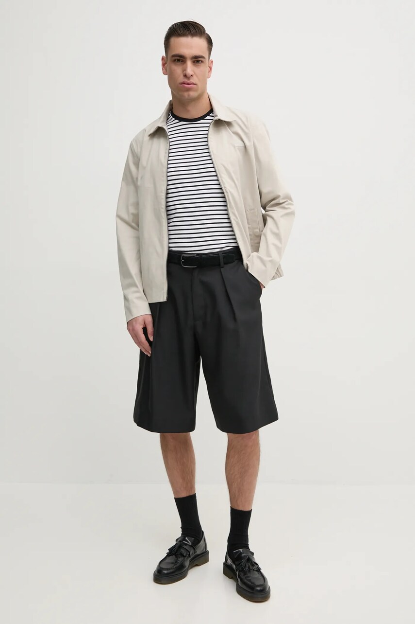 Куртка Calvin Klein колір сірий перехідна K10K114118