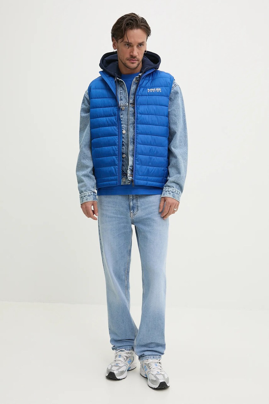 Джинсова куртка Red Bull Racing x Pepe Jeans HOODED DENIM JACKET перехідна oversize RM400020R17