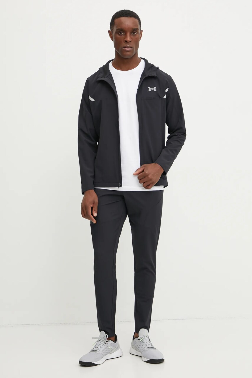 Куртка для тренувань Under Armour Vanish колір чорний перехідна 1389255