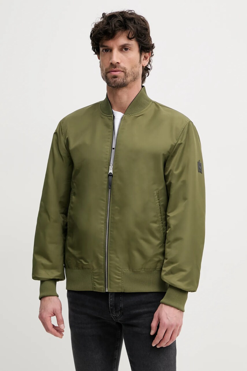 Купити Двостороння куртка-бомбер MACKAGE колір чорний перехідна EASTON.SA – головне зображення