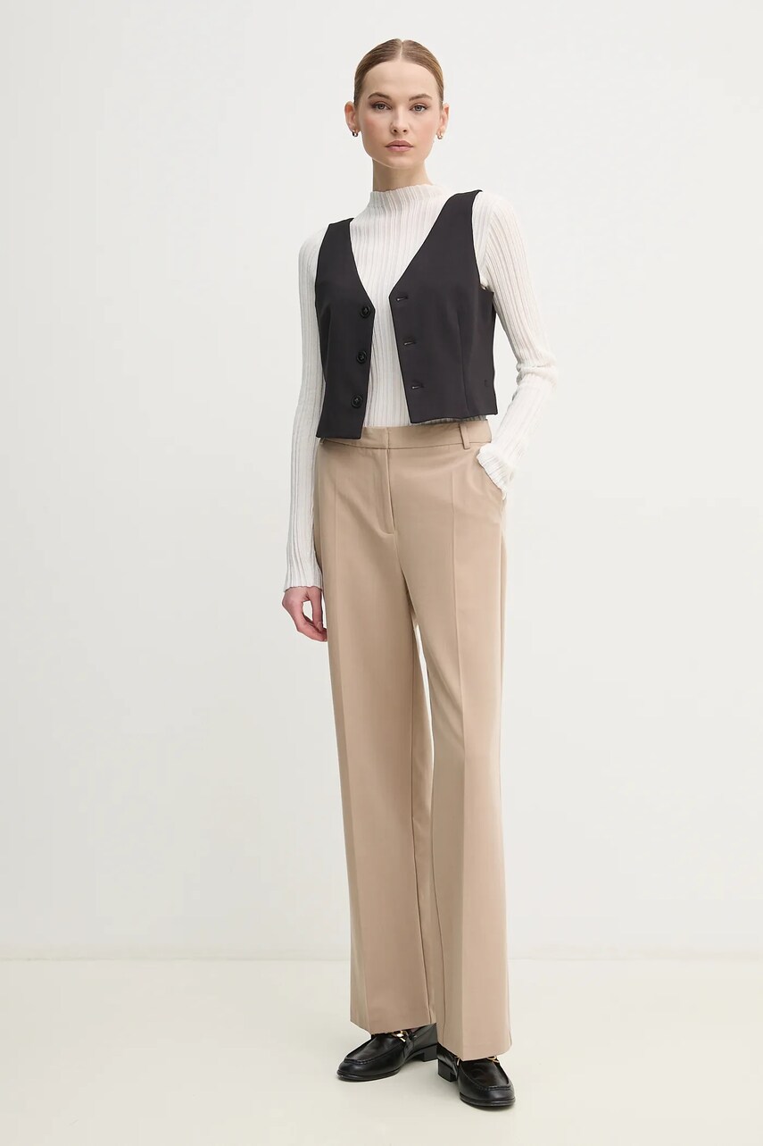 Безрукавка Calvin Klein Jeans колір чорний однобортна J20J225321