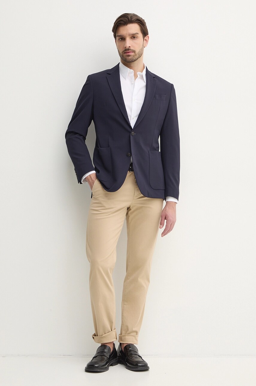 Піджак Hackett London чоловічий колір синій HM443520R