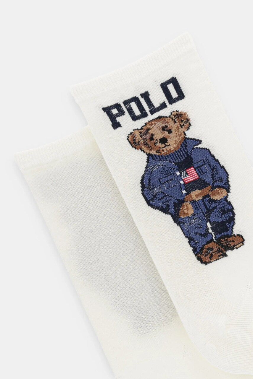 Шкарпетки Polo Ralph Lauren жіночі колір бежевий 455792964