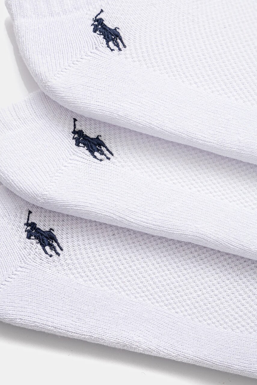 Шкарпетки Polo Ralph Lauren 3-pack жіночі колір білий 455972885