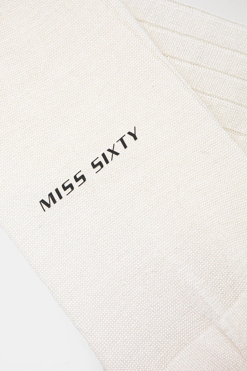 Вовняні шкарпетки Miss Sixty колір бежевий 6L4OJ8630000